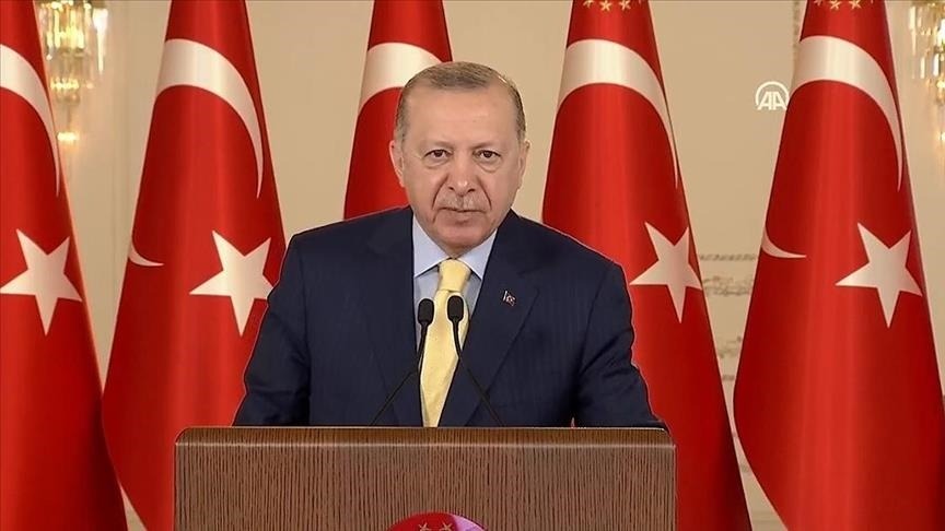 أردوغان يشارك بمراسم فتح "شريان" مائي جديد لقبرص التركية